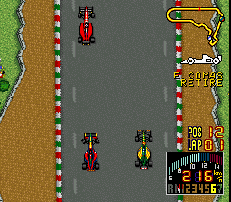 F1 Grand Prix Part II screenshot 1 for Super Famicom